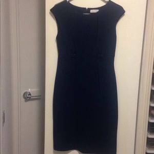 Size 4 navy Calvin Klein dress